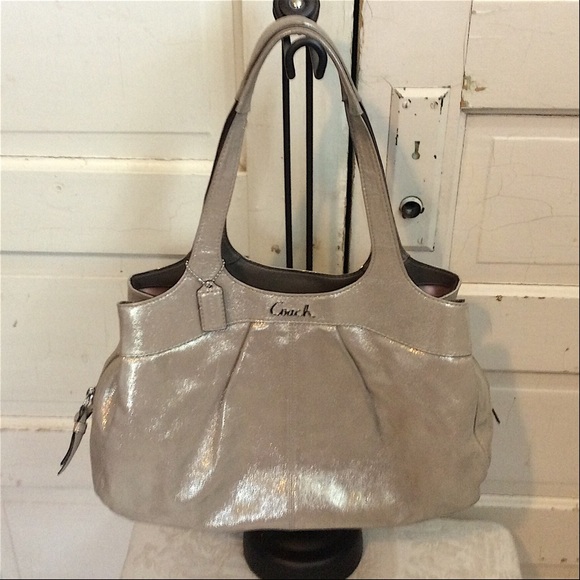 Coach Handbags - Coach "Lexi" Bag - Shimmery Champagne-Colored